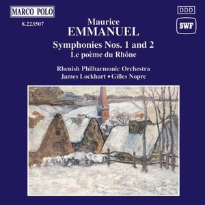 

Emmanuel & Lockhart & Rhonish Philharmonic: Symphonies 1 & 2, 1 CD