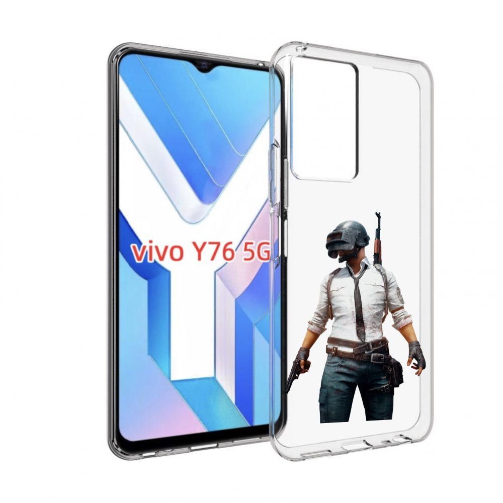 

Чехол Mypads Pubg-2 Для Vivo Y76 5G, Прозрачный, Tocco