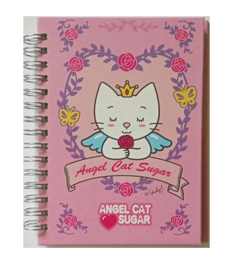 Блокнот BG Angel Cat Sugar 80 листов А6 матовая ламинация на гребне 195₽