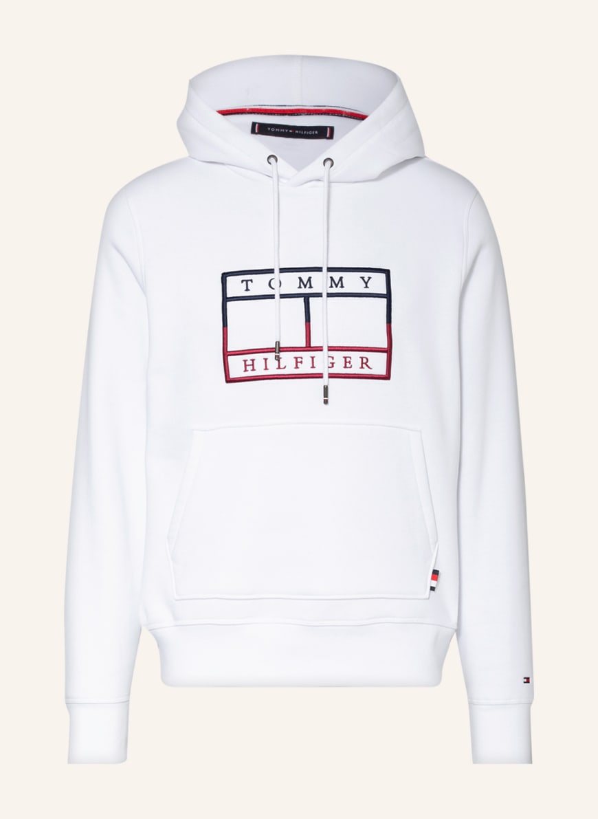 

Худи мужское Tommy Hilfiger 1001292086 белое S (доставка из-за рубежа), 1001292086