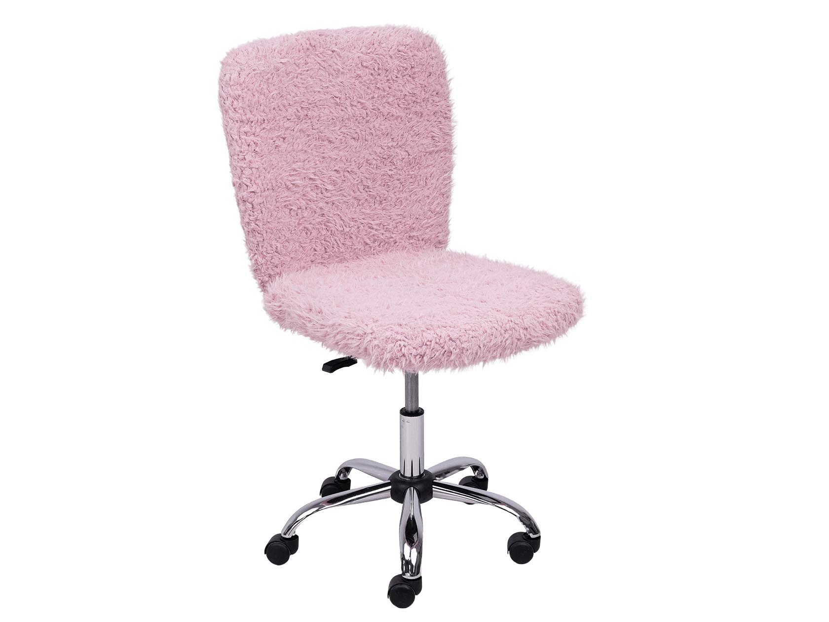 фото Офисное кресло fluffy светло-розовый, иск. мех базистрейд