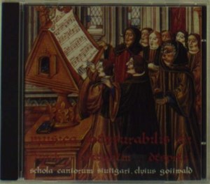 

Schola Cantorum - Musica mensurabilis III, 1 CD