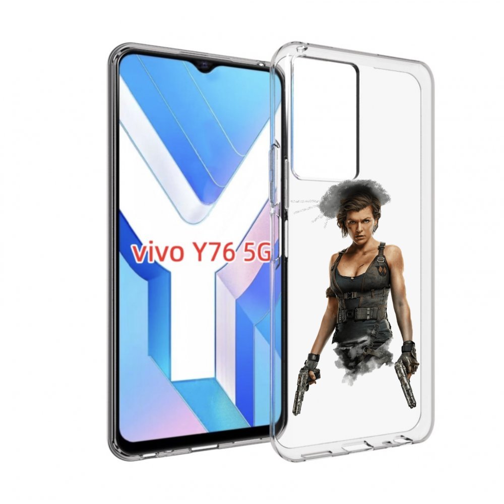 

Чехол Mypads Resident-Evil Для Vivo Y76 5G, Прозрачный, Tocco