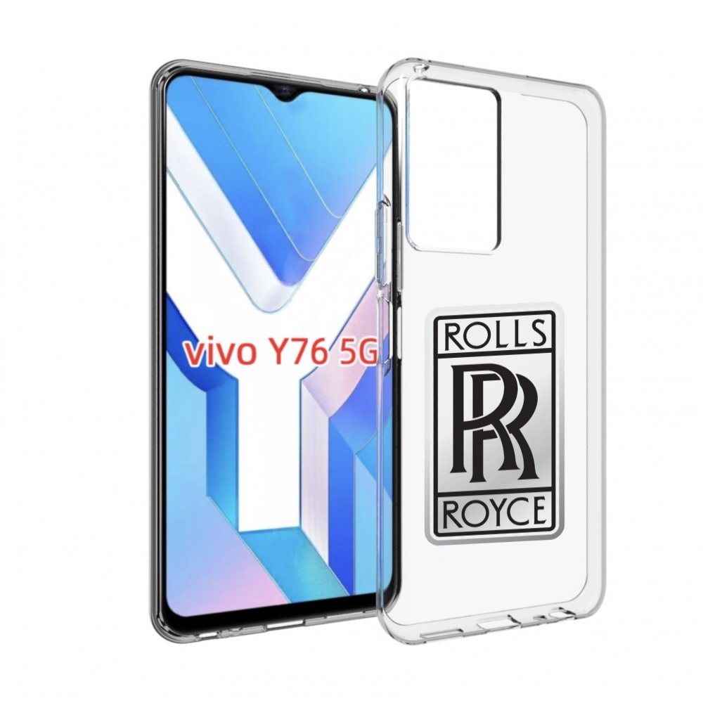 

Чехол Mypads Rolls-Royce Мужской Для Vivo Y76 5G, Прозрачный, Tocco
