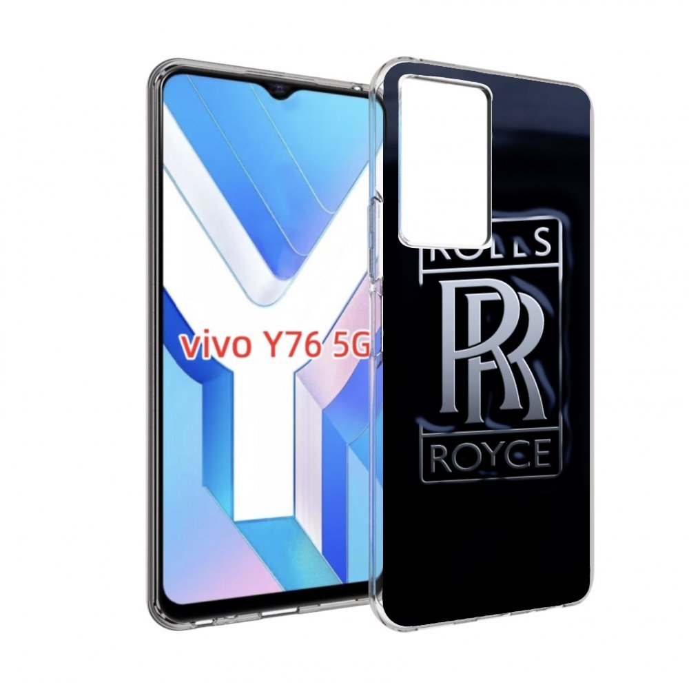 

Чехол Mypads Rolls-Royce 3 Мужской Для Vivo Y76 5G, Прозрачный, Tocco