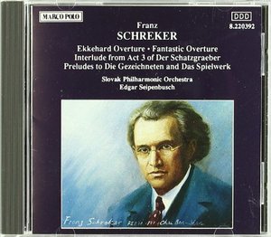 

SCHREKER Overtures-Preludes, 1 CD