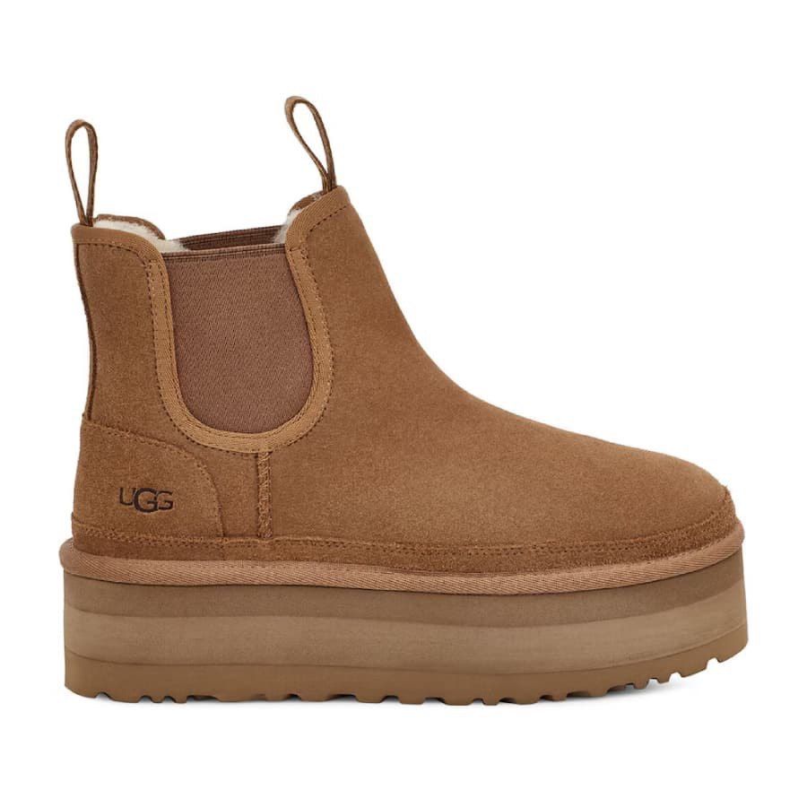 

Угги женские UGG Chelsea platform коричневые 39 EU, Коричневый, Chelsea platform