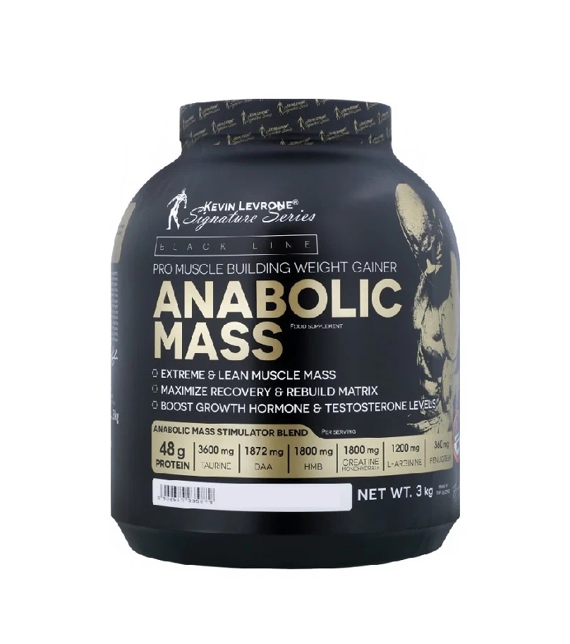 

LEVRONE Black Line Anabolic Mass 3 kg (Vanilla), Black Line Anabolic Mass