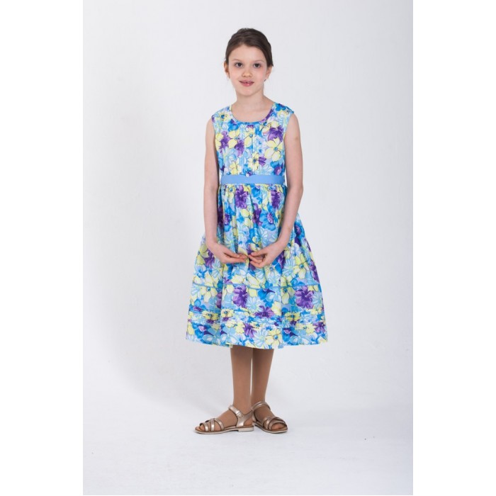 Платье детское LP Collection 532866 голубой 110