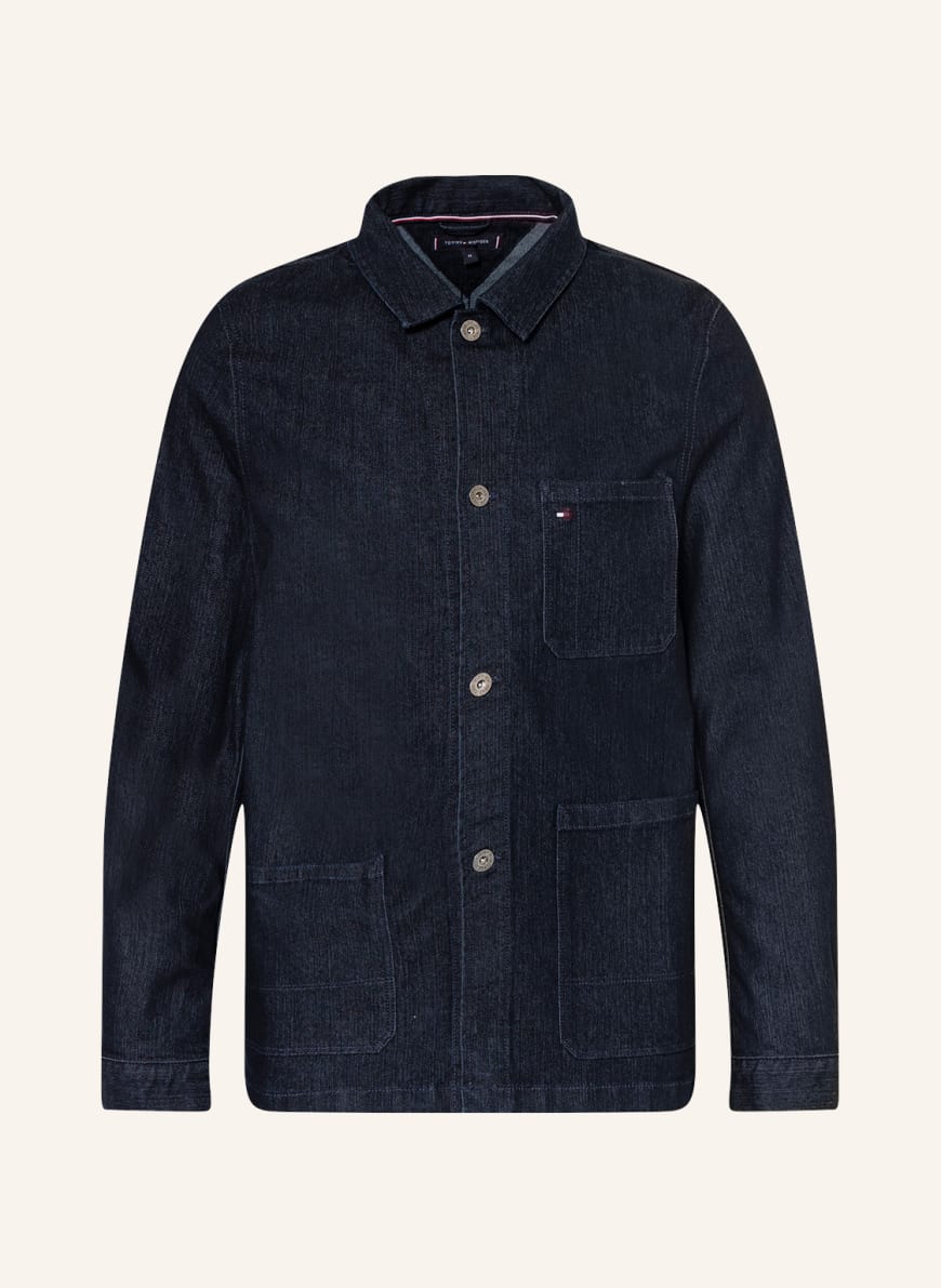 

Рубашка мужская Tommy Hilfiger 1001292115 синяя M (доставка из-за рубежа), 1001292115