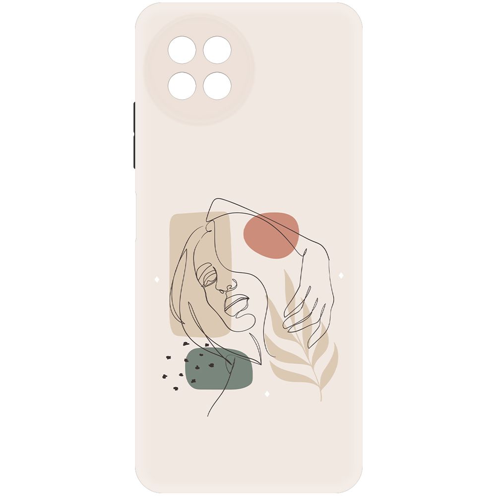 

Чехол-накладка Krutoff Soft Case Грациозность для Itel S23 черный