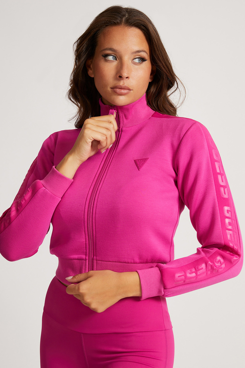 

Олимпийка женская Guess O1YA00KAMN2G4A2 розовая 42 RU, O1YA00KAMN2G4A2