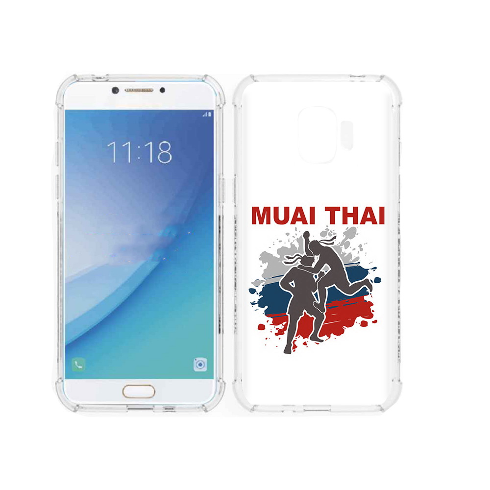 

Чехол MyPads Tocco для Samsung Galaxy J2 Pro (2018) Муайтай (PT226925.585.123), Прозрачный, Tocco