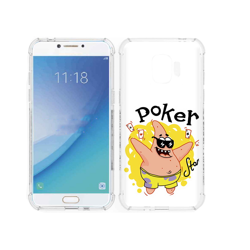 

Чехол MyPads Tocco для Samsung Galaxy J2 Pro (2018) Патрик (PT226925.585.133), Прозрачный, Tocco