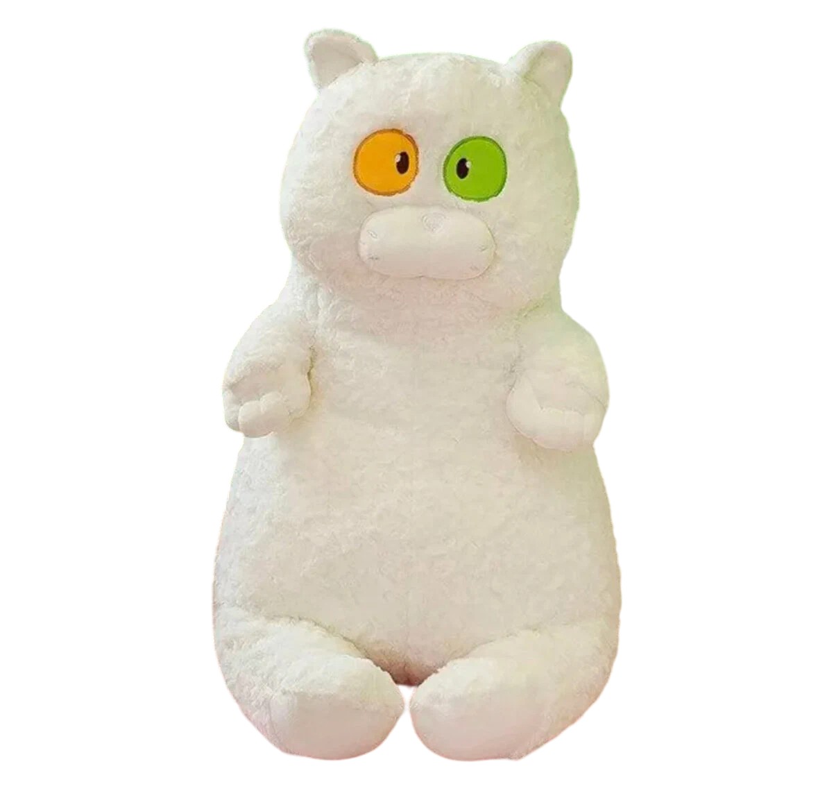 

Мягкая игрушка Artem Toys кот-обормот белый, 65 см, КБ65, ОБО