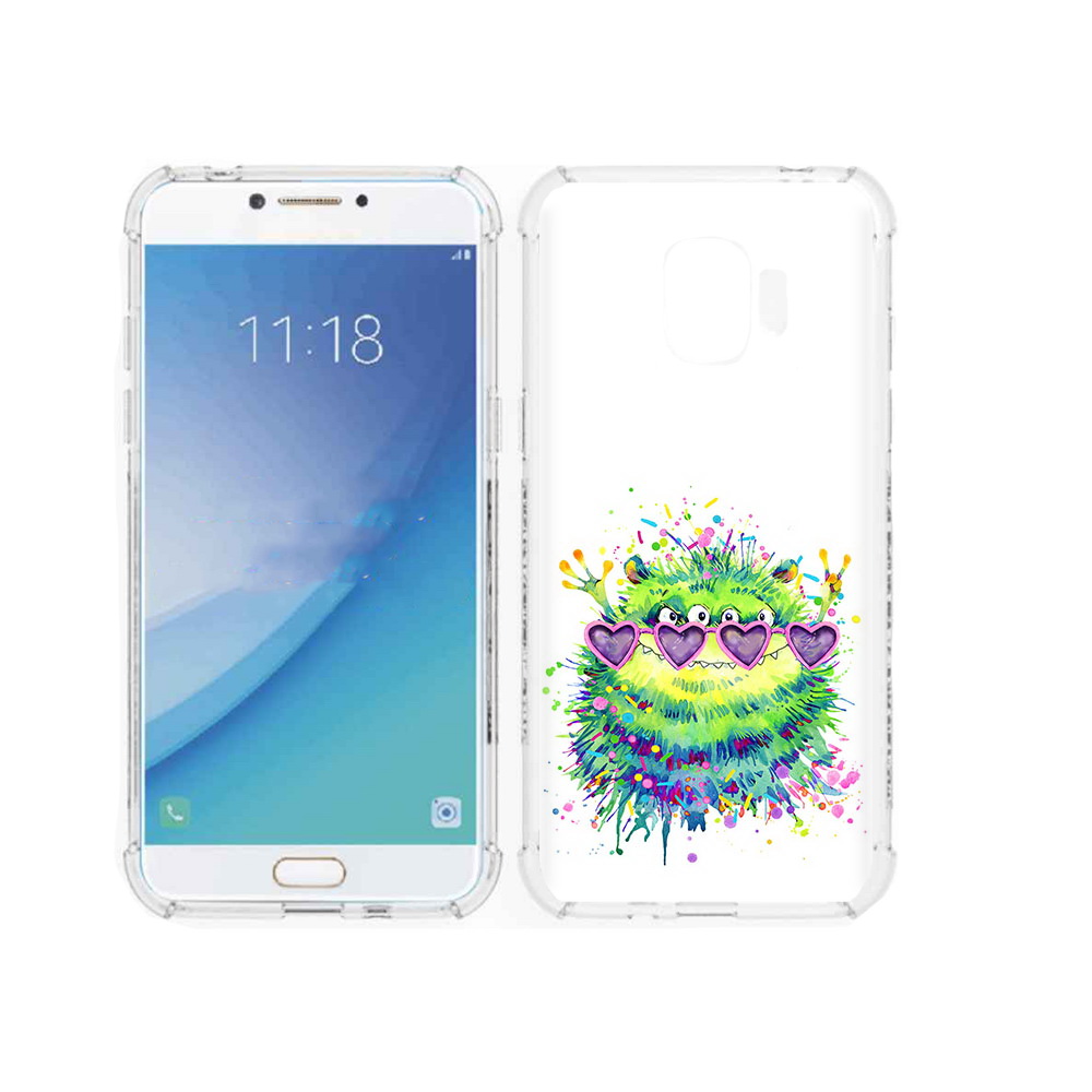 

Чехол MyPads Tocco для Samsung Galaxy J2 Pro (2018) Пушистый персонаж (PT226925.585.142), Прозрачный, Tocco