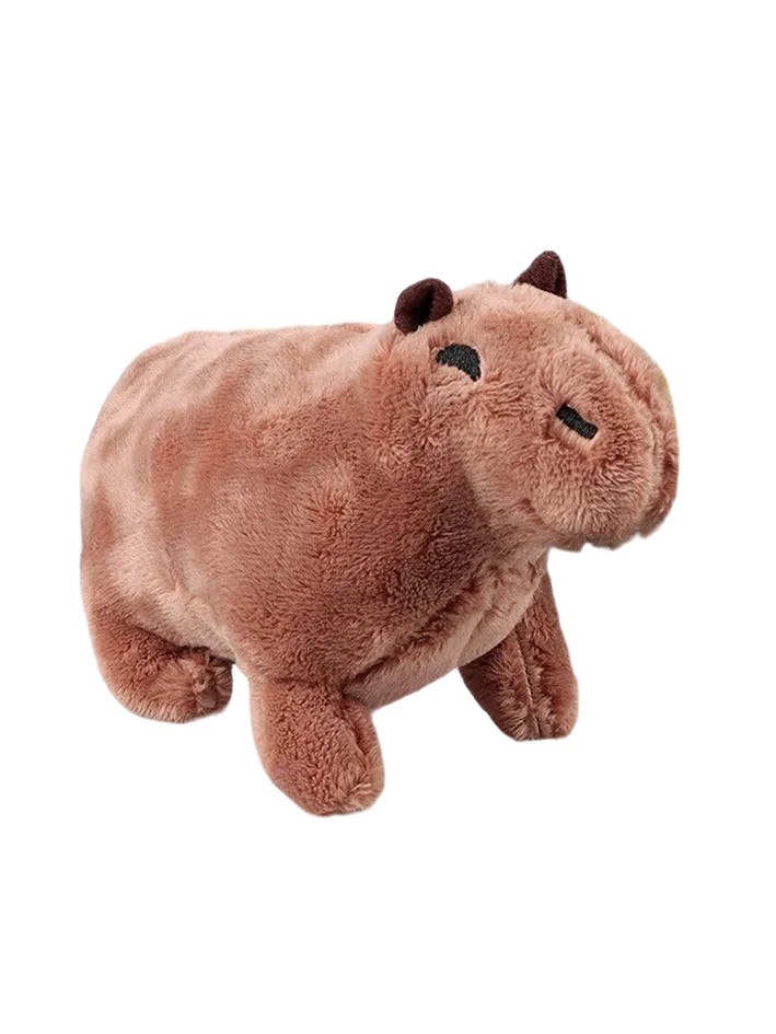 

Мягкая игрушка ArtemToys капибара темно-коричневая, 55 см, КТ55, Коричневый, Капи