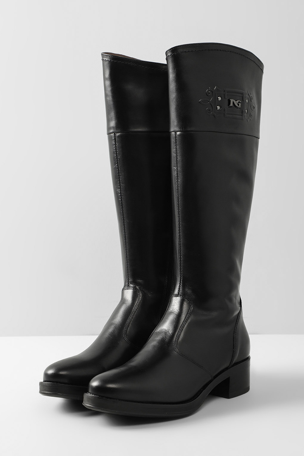 

Сапоги женские Nero Giardini I205780D черные 41 EU, Черный, I205780D