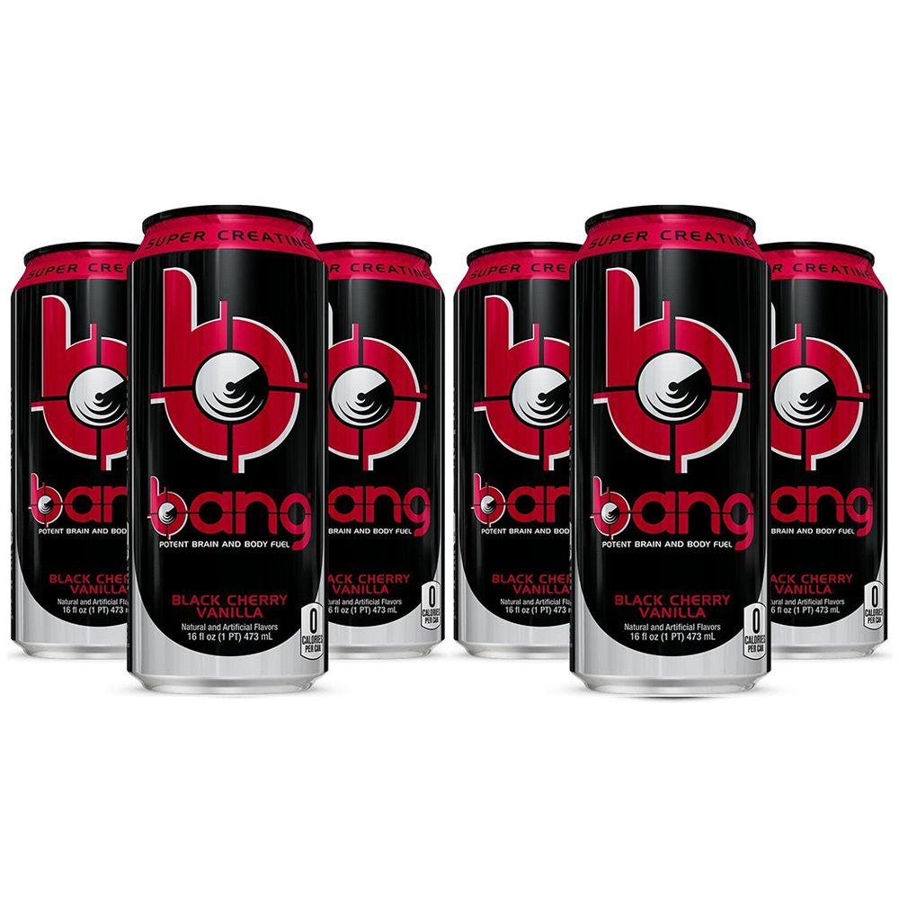 

Энергетический напиток Bang Black Cherry Vanilla 6 шт по 473 мл