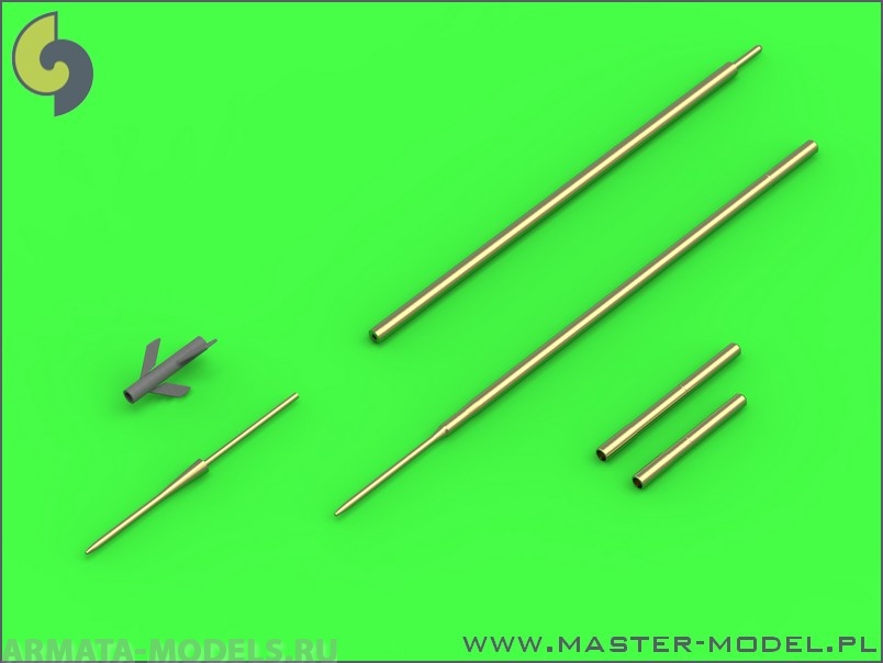 

AM-48-119 Дополнение для моделей Su-7 Fitter-A - Pitot Tubes and 30mm gun barrels
