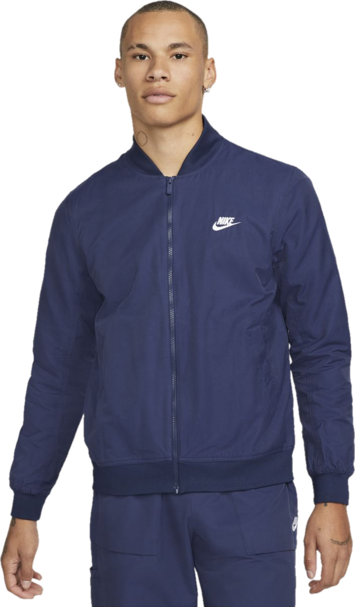 Бомбер мужской Nike M Sportswear Woven Bomber Jacket синий 2XL