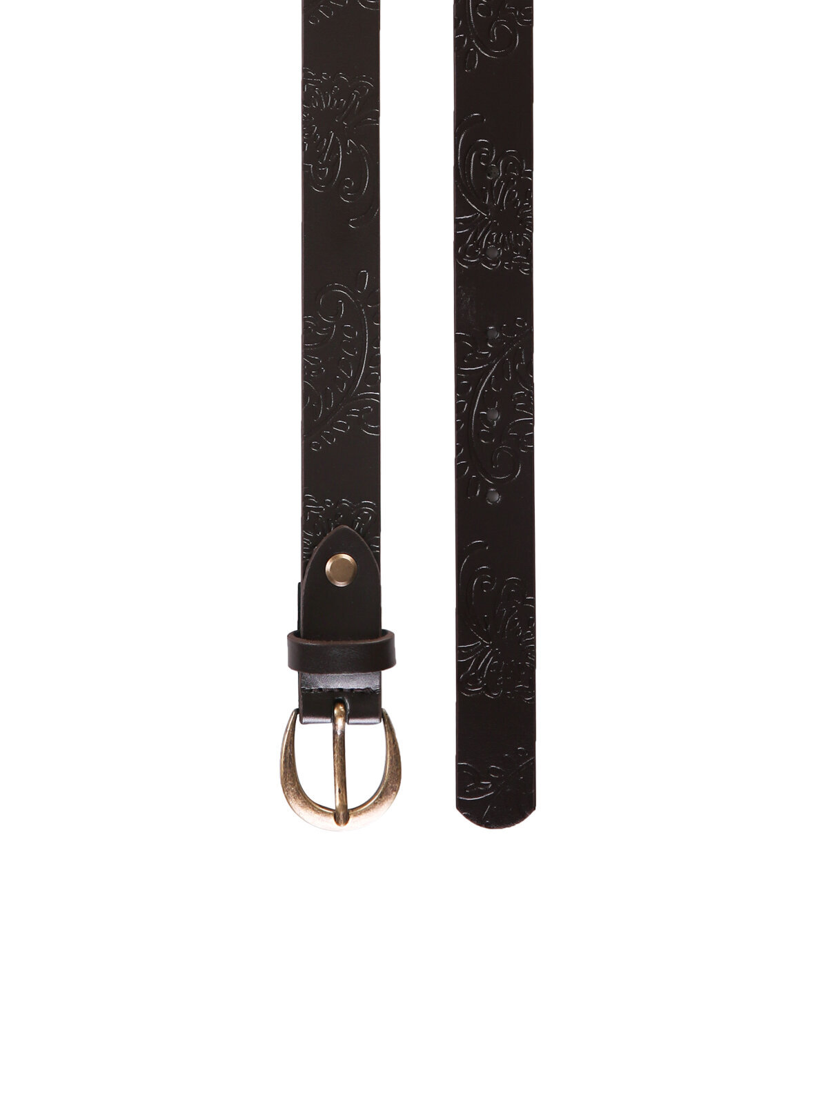 

Ремень женский Colins CL1041132 коричневый, 90 см, CL1041132