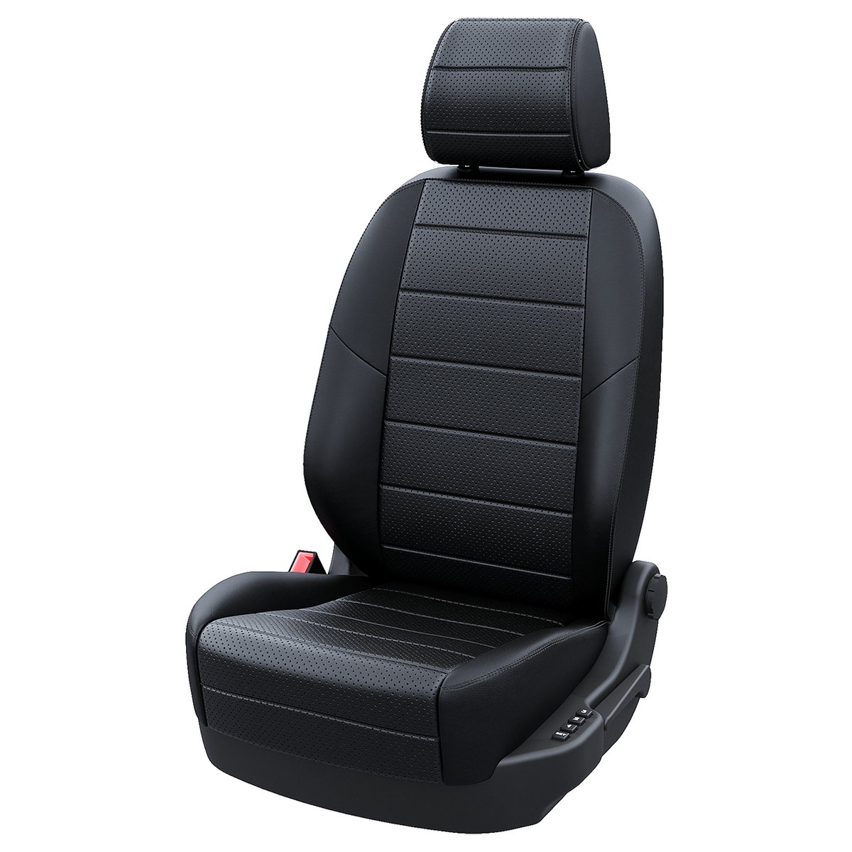 

Чехлы на сиденья Автодруг для Skoda Fabia 2 2007-2014 A1424DS2053 Экокожа Черный, A1424