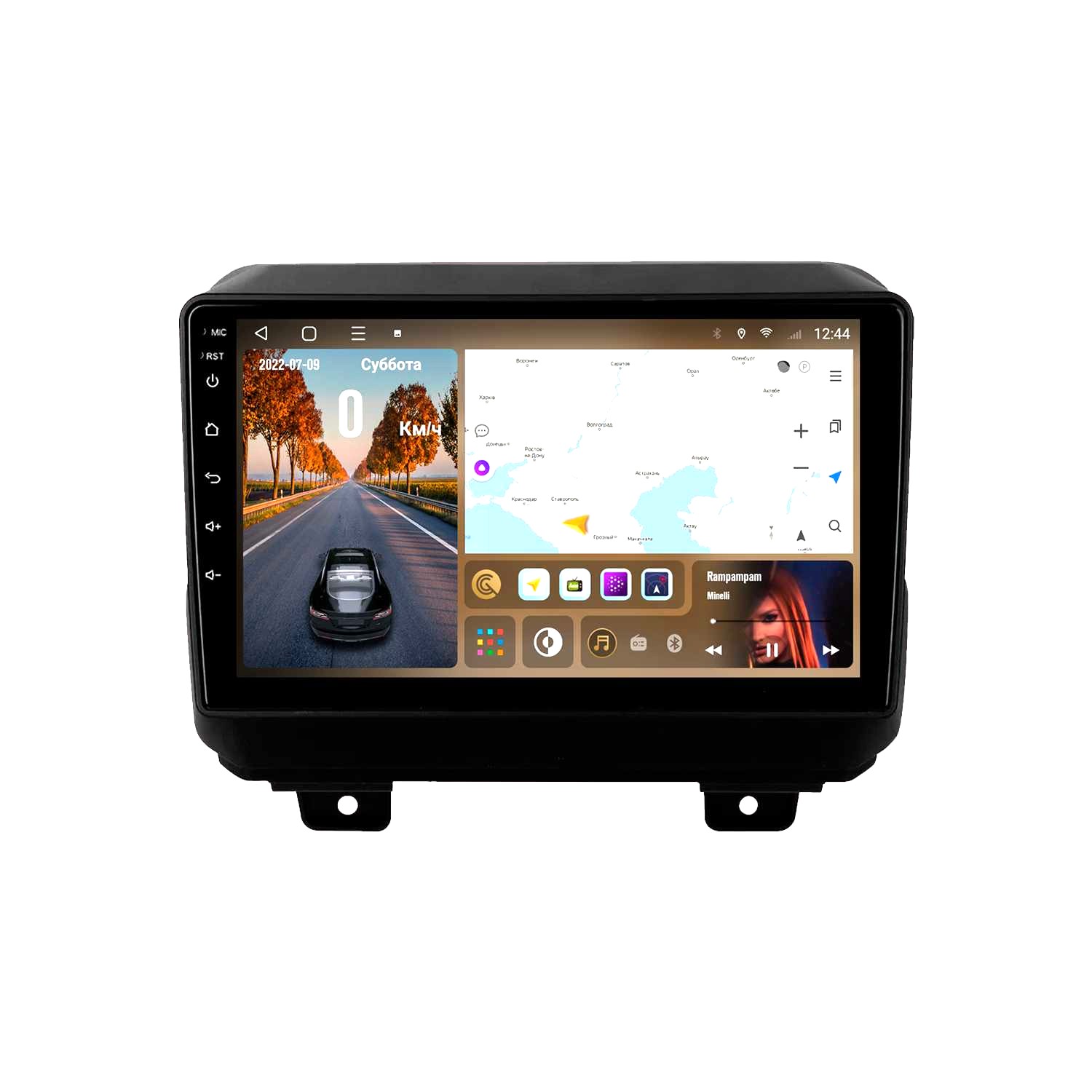 Автомобильная магнитола CaCar TK4 Jeep Wrangler 4 3375000₽