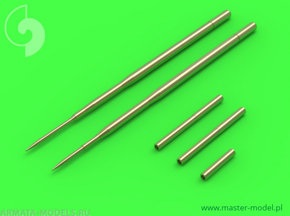 

AM-72-072 Дополнение для моделей MiG-17PF Fresco D - 23mm gun barrels set Pitot Tubes