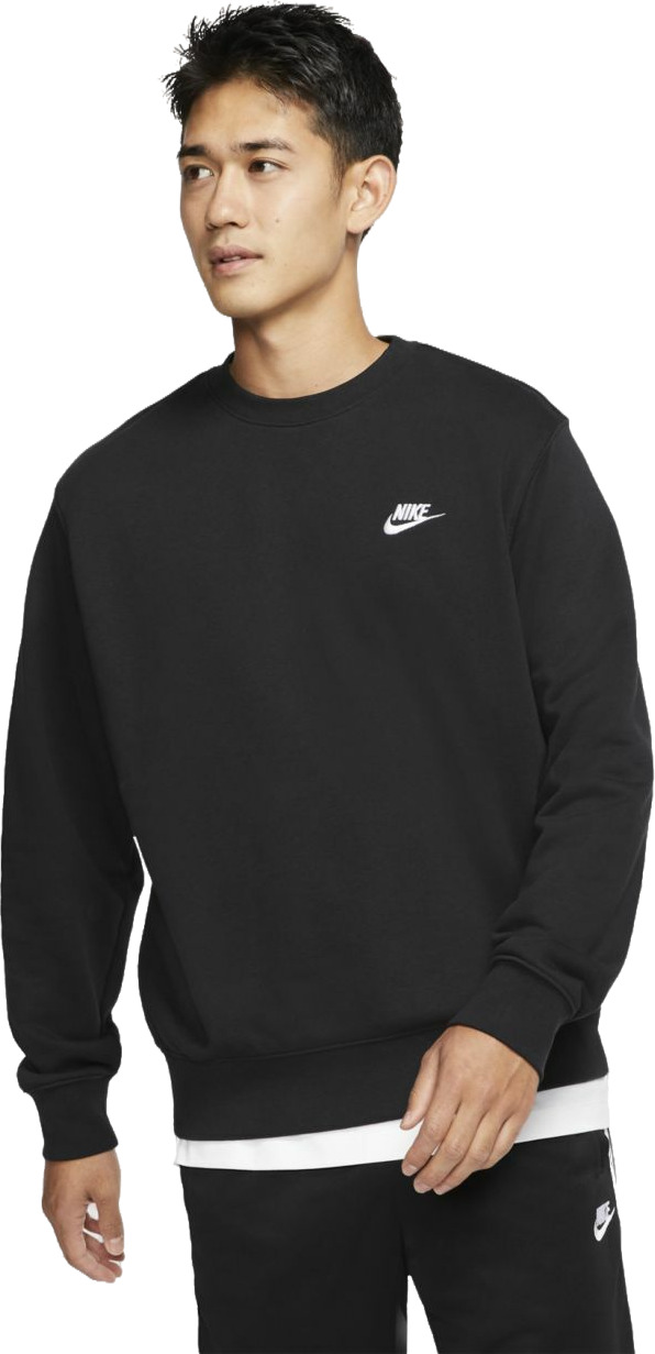 Свитшот мужской Nike M Sportswear Club French Terry Crew черный S