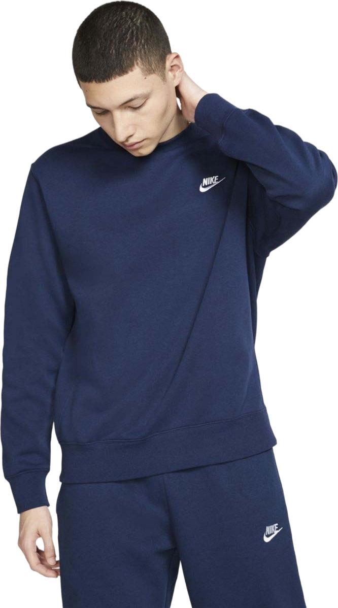 Свитшот мужской Nike M Sportswear Club Fleece Crew синий XS