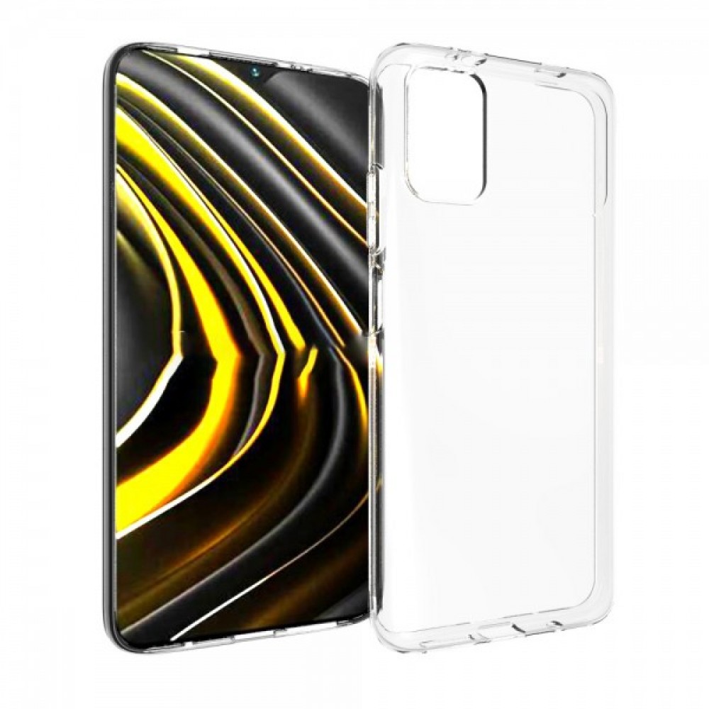 фото Силиконовый чехол jack case premium xiaomi poco m3 glass