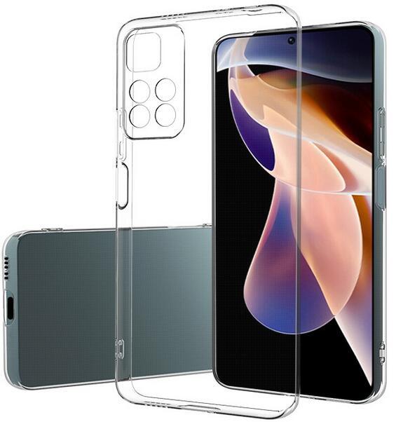 

Силиконовый чехол Jack Case Premium Xiaomi Poco M4 Pro 5G Glass, Прозрачный