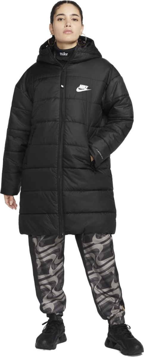 Пальто женское Nike W Sportswear Therma-FIT Repel Parka черное XS