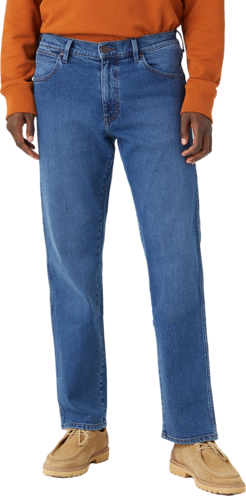 

Джинсы мужские Wrangler Men Frontier Jenas синие 33/32, Синий, Men Frontier Jenas