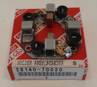 

Щетки Стартера Toyota 28140-70020 TOYOTA арт. 28140-70020