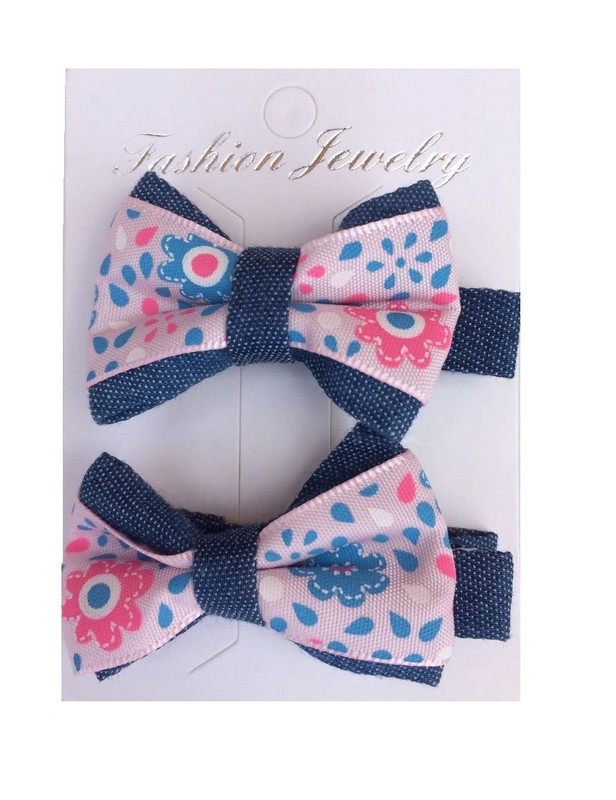 

Комплект заколок для волос Fashion Jewelry 2 шт. TZ_S-8472/ЦВЕТЫ.РОЗ (Б4), TZ_S-8472/ЦВЕТЫ