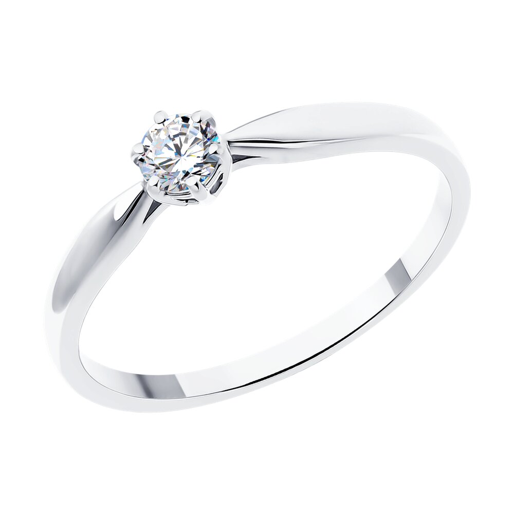 

Кольцо из золота р. , SOKOLOV Diamonds 1012618-3, бриллиант, 1012618-3