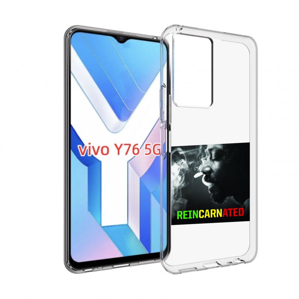 

Чехол Mypads Snoop Dogg Reincarnated Для Vivo Y76 5G, Прозрачный, Tocco