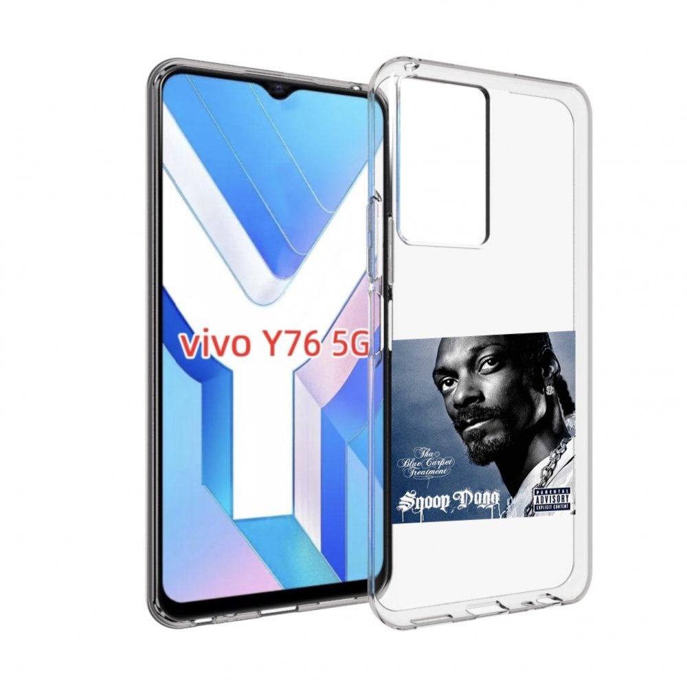 

Чехол Mypads Snoop Dogg Tha Blue Carpet Treatment Для Vivo Y76 5G, Прозрачный, Tocco