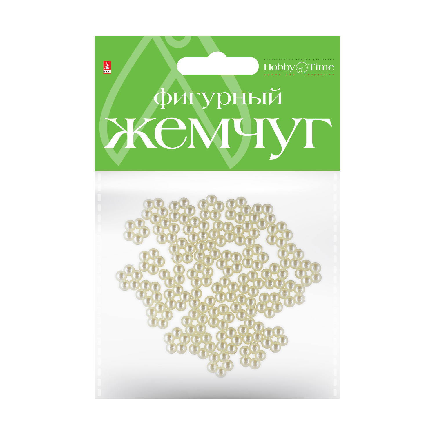 

Бусины фигурные под жемчуг "ЦВЕТОЧКИ", 8 ММ, Разноцветный