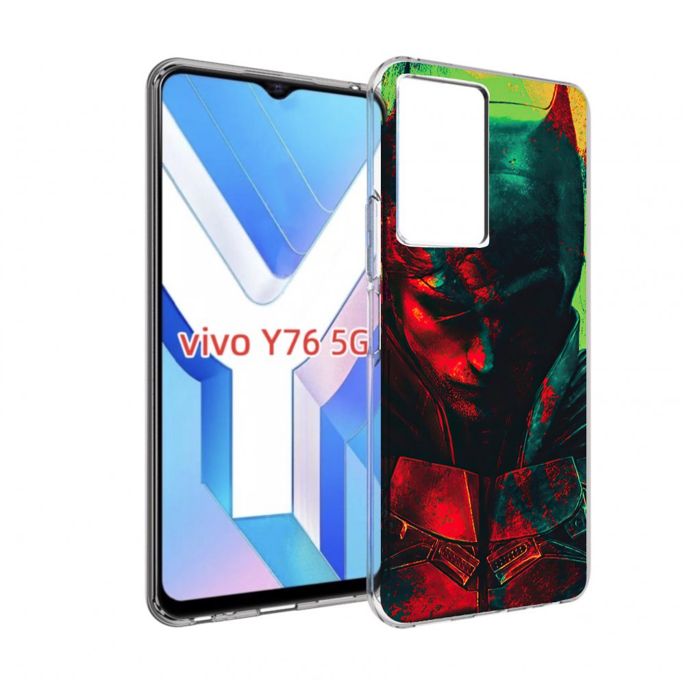 

Чехол Mypads The Batman Для Vivo Y76 5G, Прозрачный, Tocco