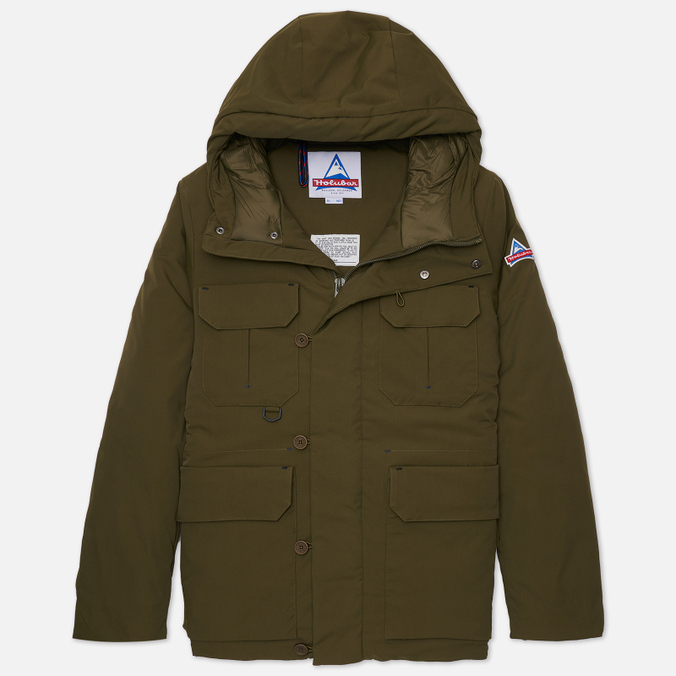 

Парка мужская Holubar AW22M093-MO55 зеленая L, AW22M093-MO55