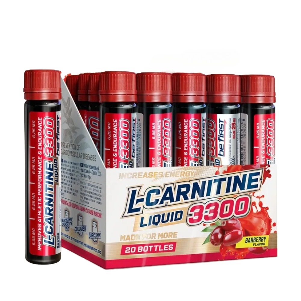 L-carnitine 3300 Be First 1 ампула барбарис 9362₽