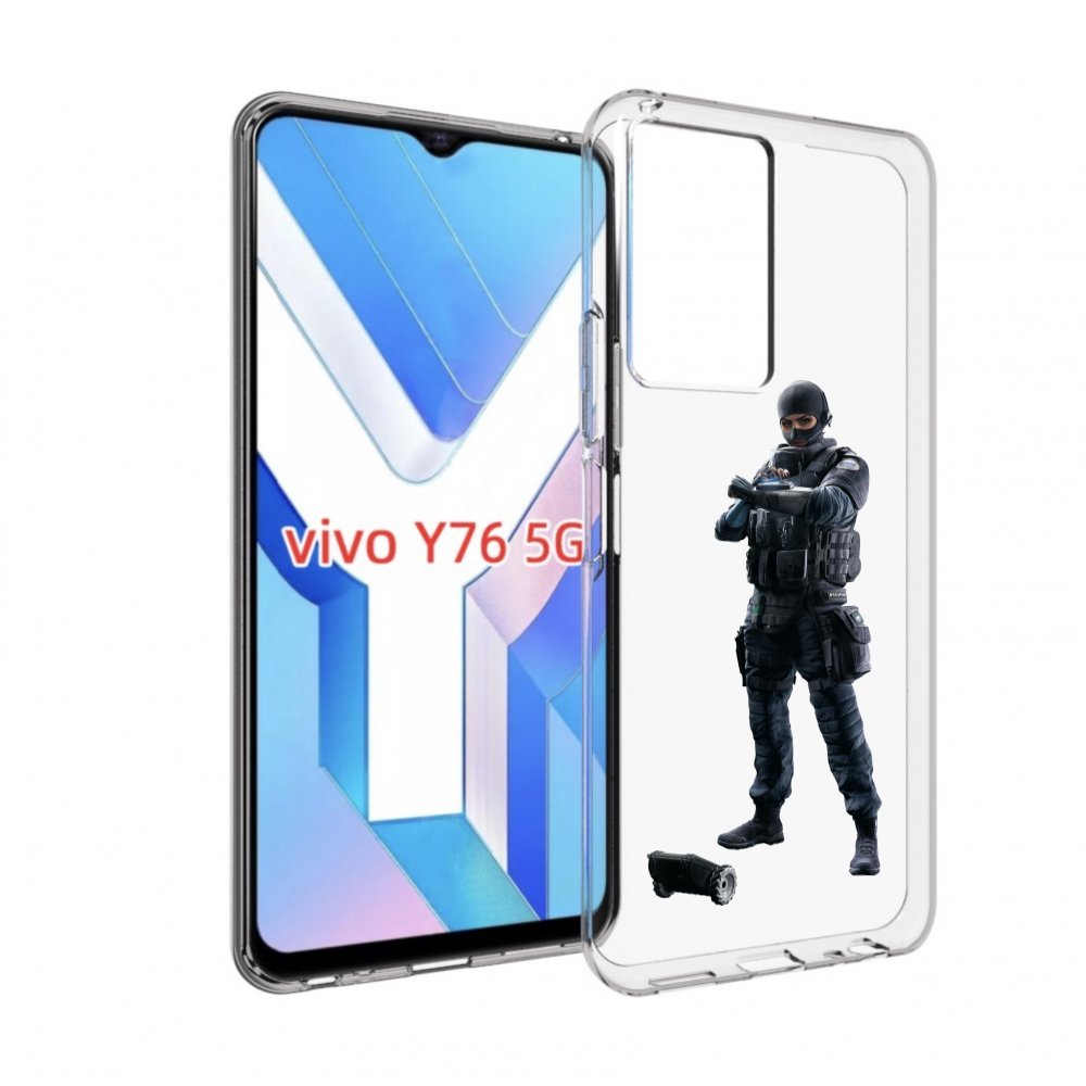 Чехол Mypads Tom-Clancy'S-Rainbow-Six-1 Для Vivo Y76 5G