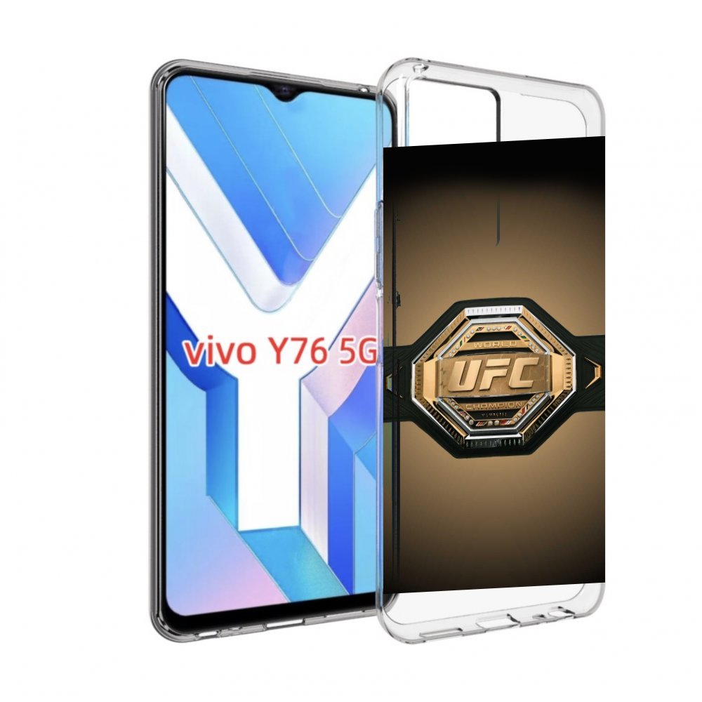 

Чехол MyPads UFC единоборства мужской для Vivo Y76 5G, Прозрачный, Tocco