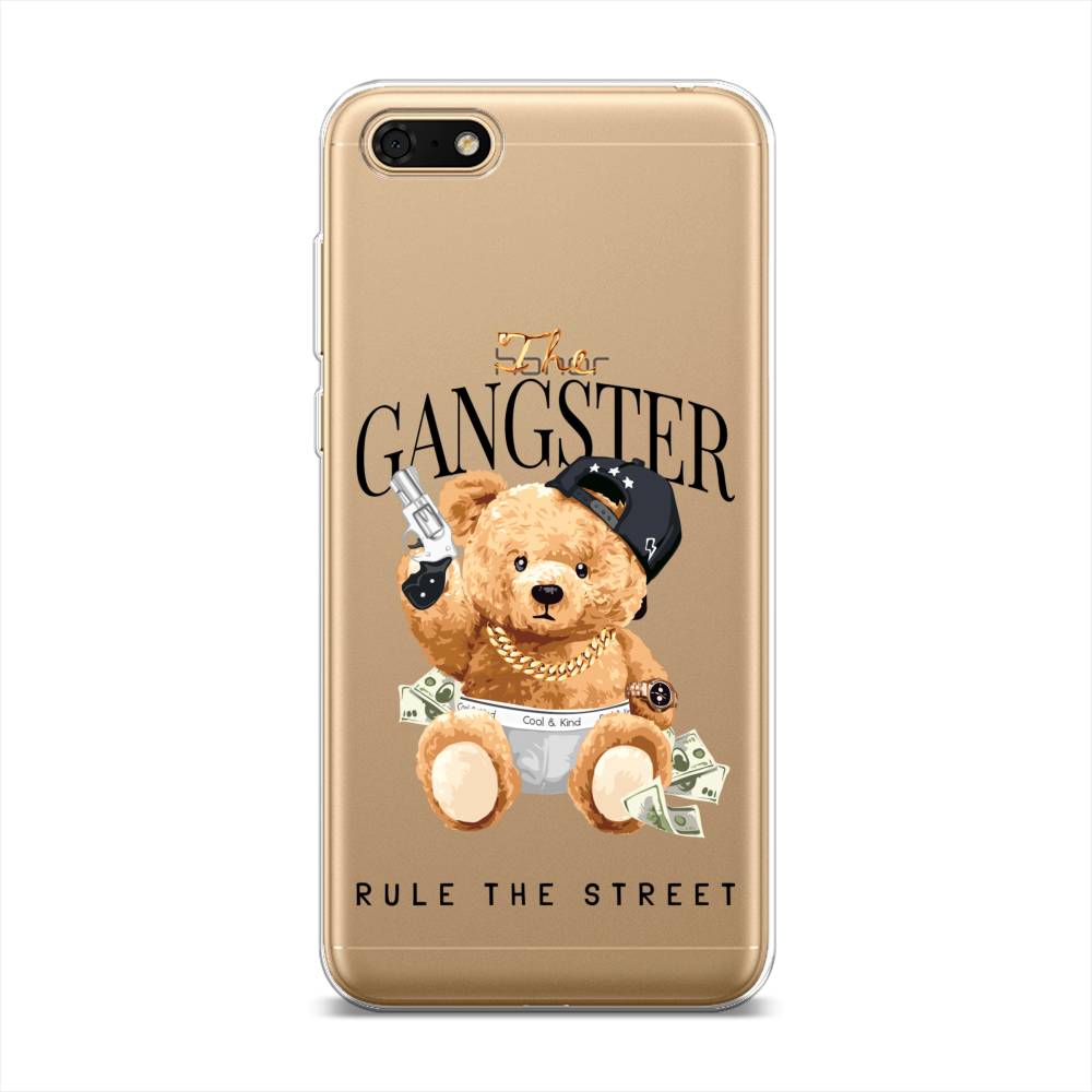 

Чехол на Huawei Honor 7A "The Gangster", Бежевый;серый;черный, 65950-6