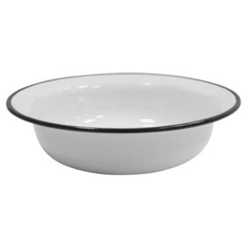 Миска Лысьвенская эмаль С-0310/Жм 2л жемчужный без рисунка