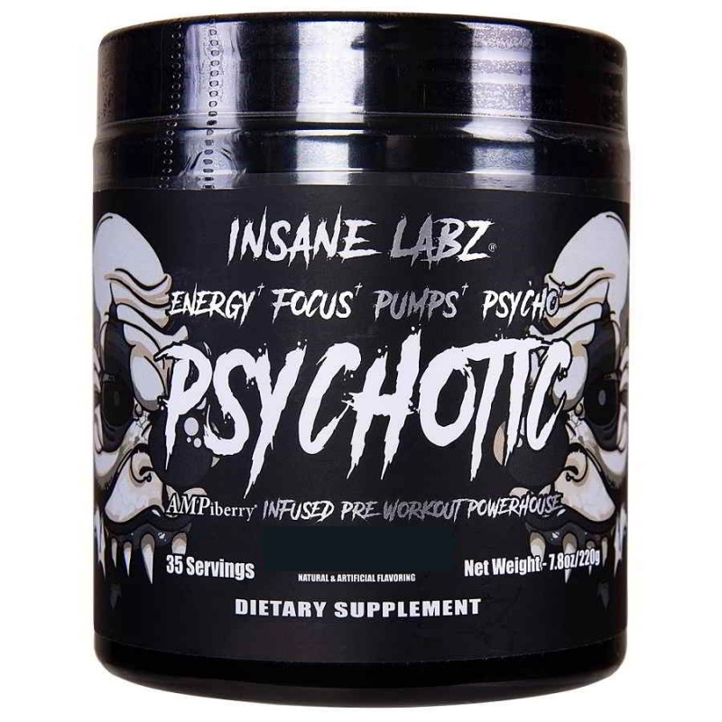 Insane Labz Psychotic Black 35 serv (Grape)