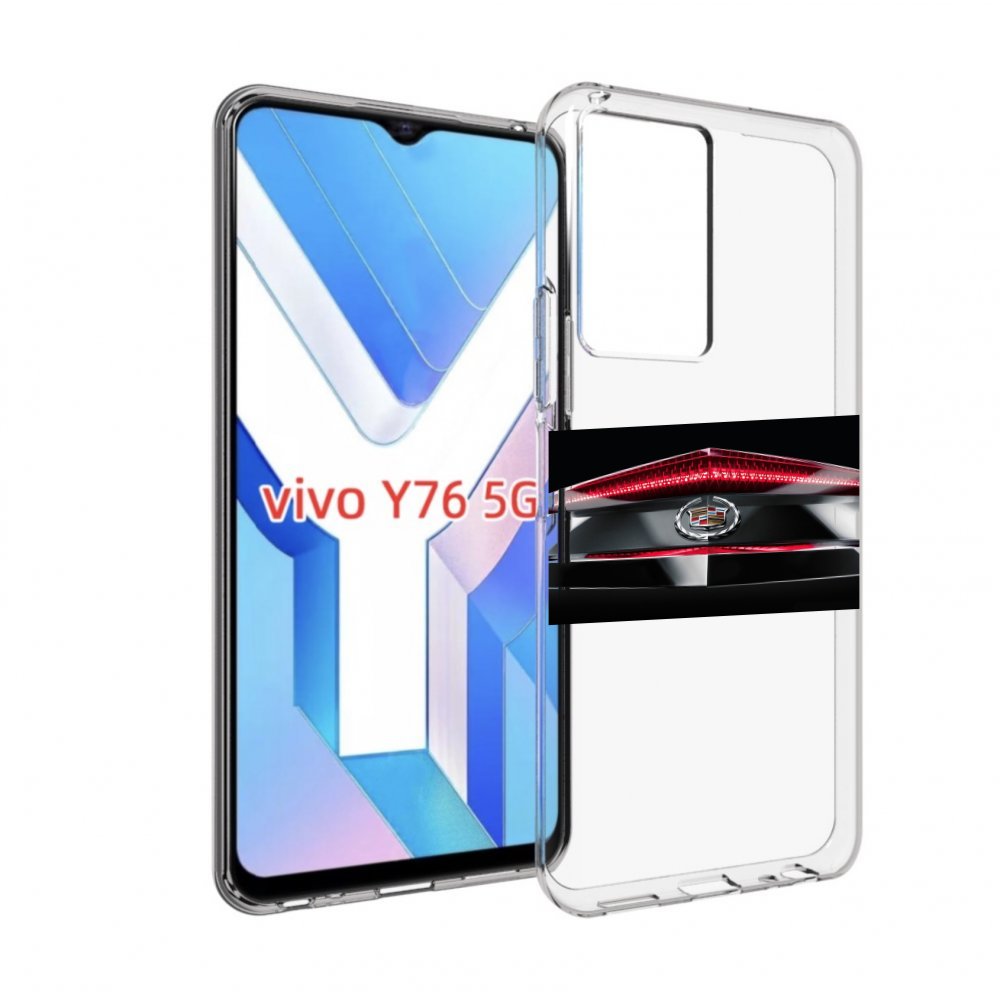 

Чехол MyPads cadillac 3 мужской для Vivo Y76 5G, Прозрачный, Tocco